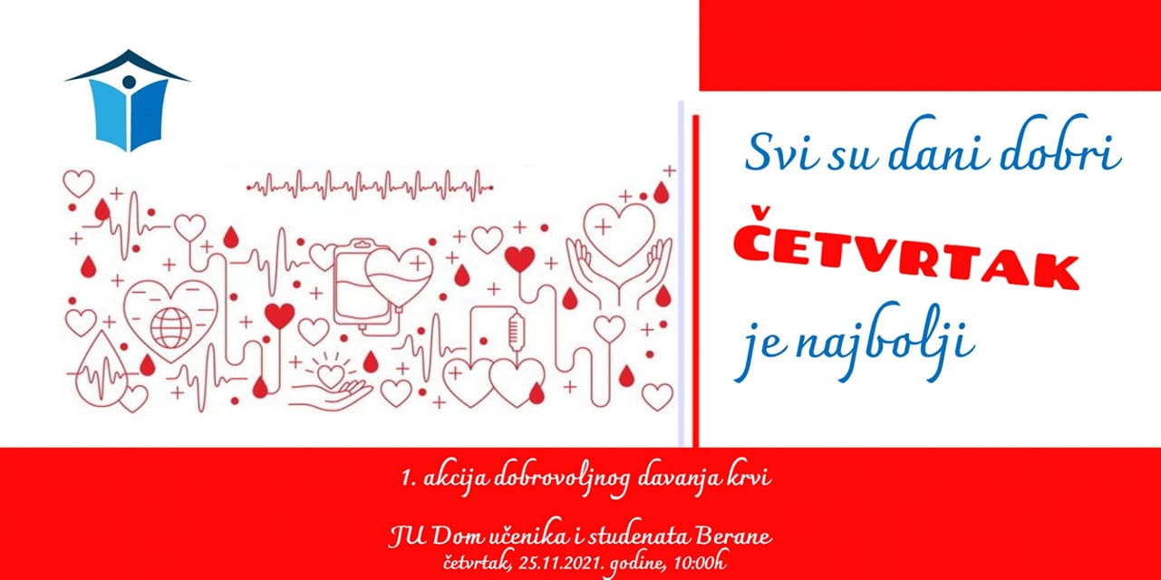 ju dom ucenika i studenata Berane akcija