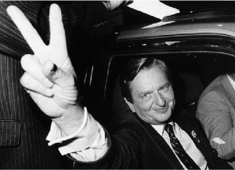 na slici je Ulof Palme