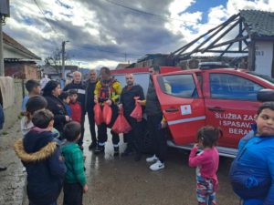 Poplavljeno naselje u Beranama