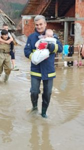 Poplavljeno naselje u Beranama