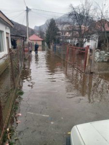 Poplavljeno naselje u Beranama