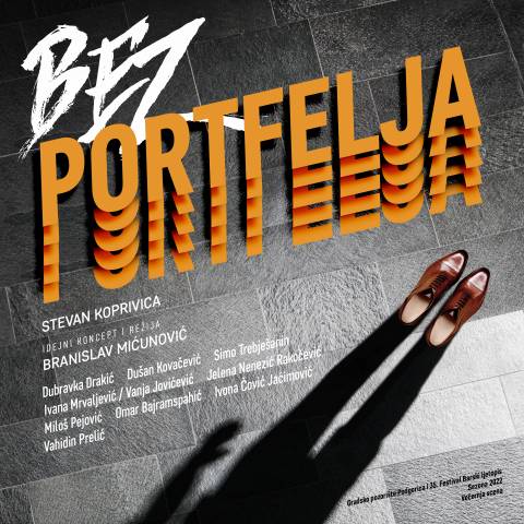 Poster za predstavu "Bez portfelja"