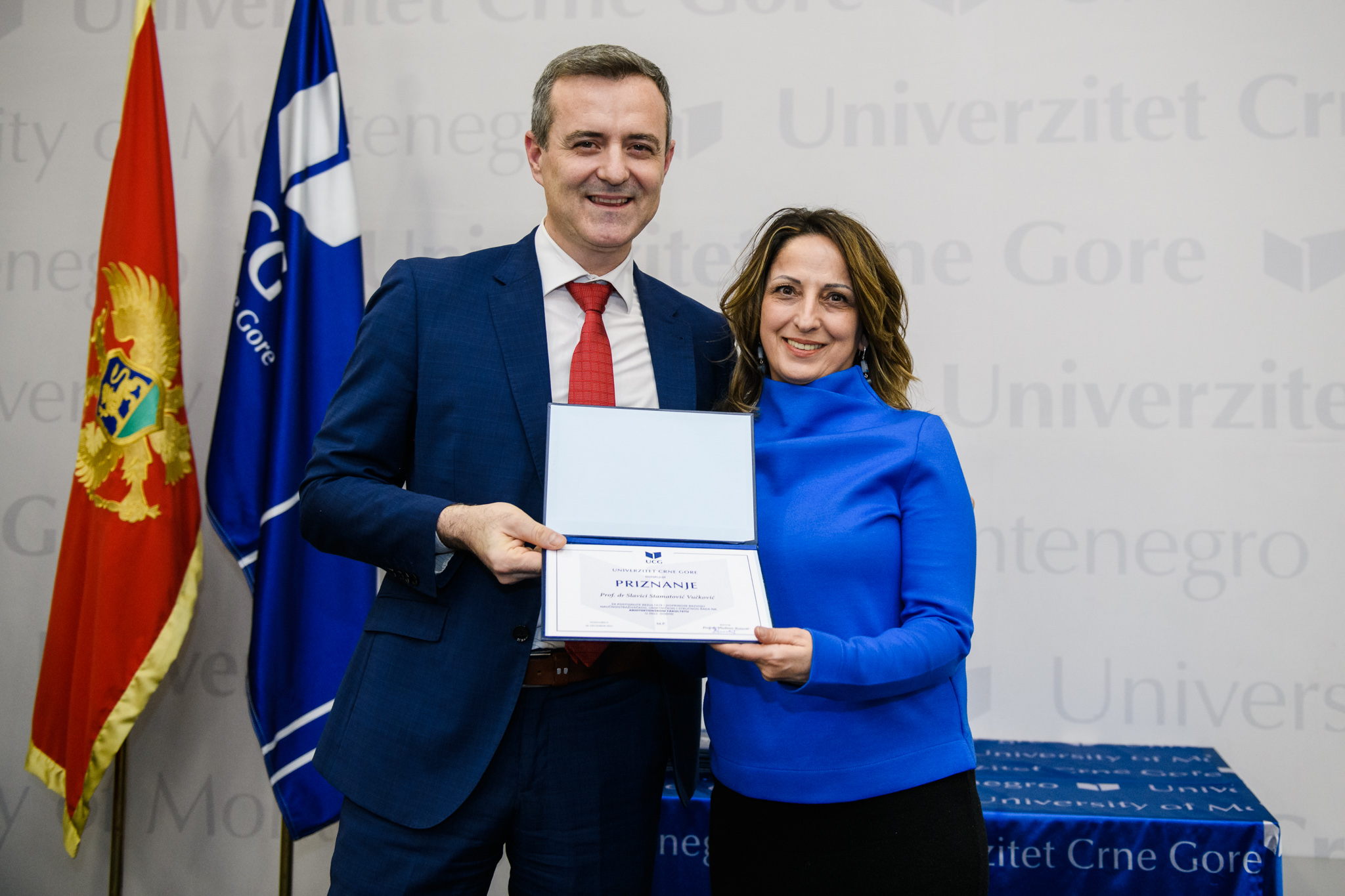 Uručivanje nagrade UCG -a