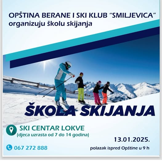 Škola skijanja Berane