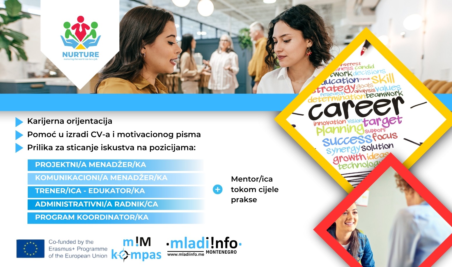 Prijavite se za karijernu orijentaciju i praksu