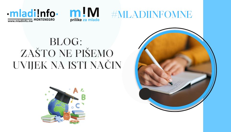 blog Zašto ne pišemo uvijek na isti način