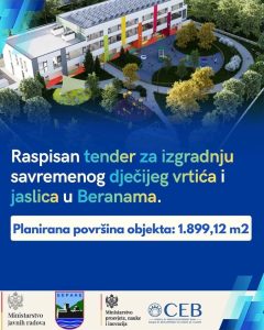 Veliko ulaganje u Beranama: Gradi se savremeni vrtić