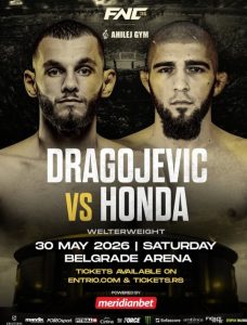 Dalibor Dragojević na FNC 31 protiv Dagestanca Honde