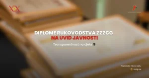 ZZZCG objavio diplome rukovodstva