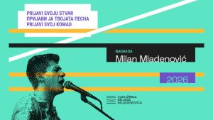 Otvoren konkurs za Nagradu “Milan Mladenović 2026”