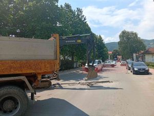 Blokada saobraćaja u ulici Svetog Save