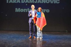 Tara Damjanović iz Berana treća na Hippo takmičenju