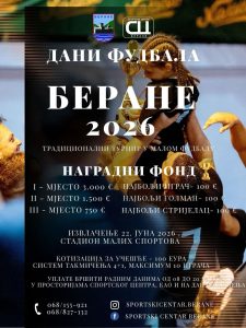 Turnir Dani fudbala Berane 2026