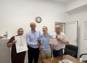 Urošu Joksimoviću dodijeljena diploma „Luča II“