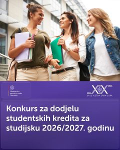Raspisan konkurs za studentske kredite