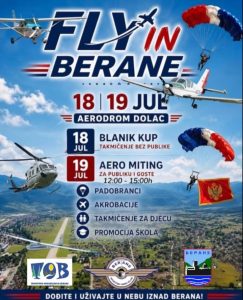 Berane ponovo domaćin velikog aero-mitinga