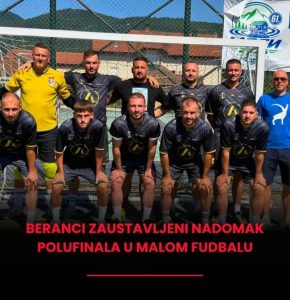 Beranci ostali bez polufinala MOSI