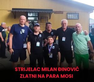 Đinović zlatom donio treću medalju