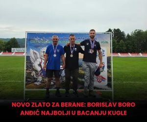 Anđić donio novo zlato Beranama 