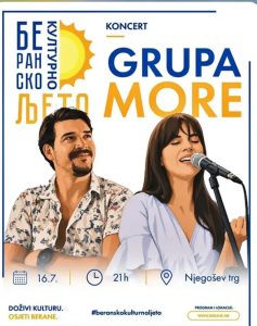 Grupa More stiže u Berane