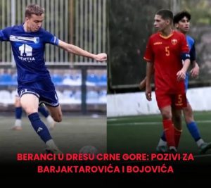 Mladi fudbaleri iz Berana dobili poziv za reprezentaciju 