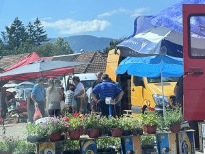 Velika gužva na buvljoj pijaci u Beranama