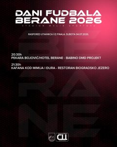 Poznati parovi polufinala turnira „Dani fudbala 2026“