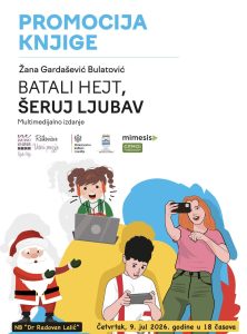 U Beranama promocija knjige za djecu „Batali hejt, šeruj ljubav“