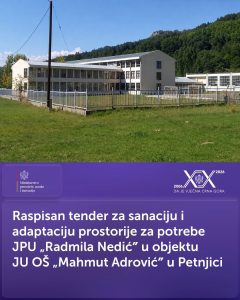 Uređuje se prostor za mališane vrtića „Radmila Nedić“ u Petnjici