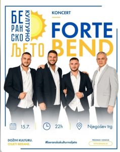 Forte bend nastupa u Beranama