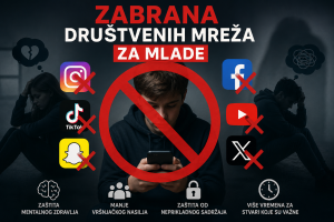 Anketa: Zabrana društvenih mreža za maloljetnike — šta o tome misle naši mladi?
