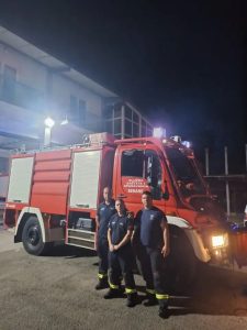 Beranski vatrogasci otišli u pomoć kolegama u Ulcinju