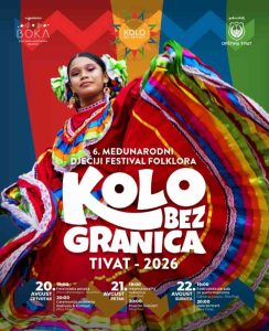 Festival folklora „Kolo bez granica“ u Tivtu od 19.8.