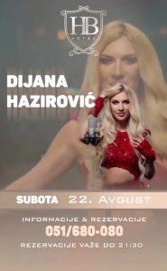 Najava za večerašnji provod