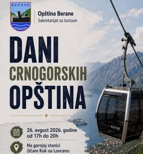 Berane donosi duh sjevera na Lovćen 26. avgusta