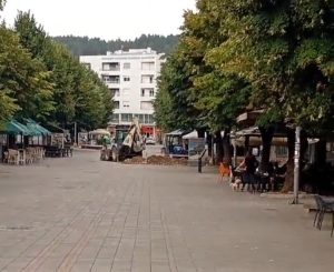 Radovi u toku na beranskom korzu