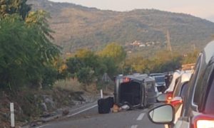 Šest osoba povrijeđeno u udesu na Barutani