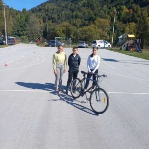 Poligon spretnosti u školskom dvorištu JU OŠ “Lubnice”