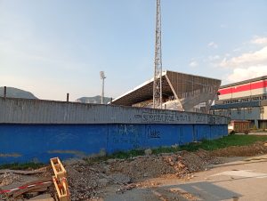 Radovi kod stadiona FK Berane 