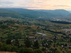 Berane predveče – pogled sa Jejevice