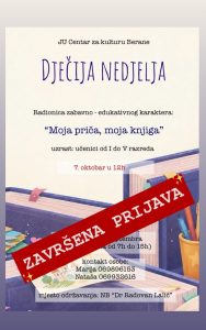 Završene prijave za Dječiju nedjelju