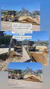Komunalno Berane započelo iskopavanja za nove kontejnere