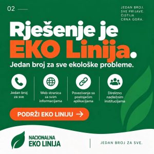 Ekološke organizacije lansirale peticiju za Nacionalnu EKO liniju