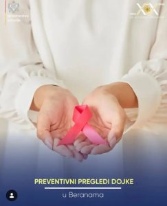 Besplatni pregledi dojke 24. oktobra