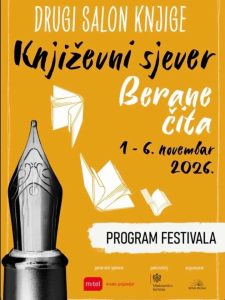 Beranski salon knjige od 1. do 6. novembra