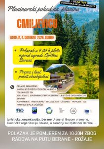 Polazak na Cmiljevicu pomjeren za 10:30 časova 