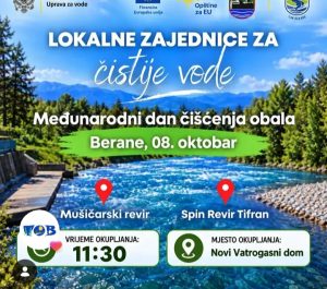 Ekološka akcija u Beranama 8. oktobra