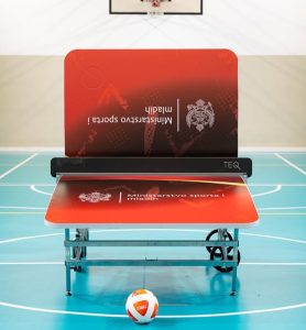 Školski sport dobija novi zamah: Teqball stolovi širom Crne Gore