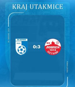 Lovćen ubjedljiv protiv Berana – Cetinjani slavili 3:0