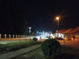 Berane: Hladno nedjeljno veče i puste ulice